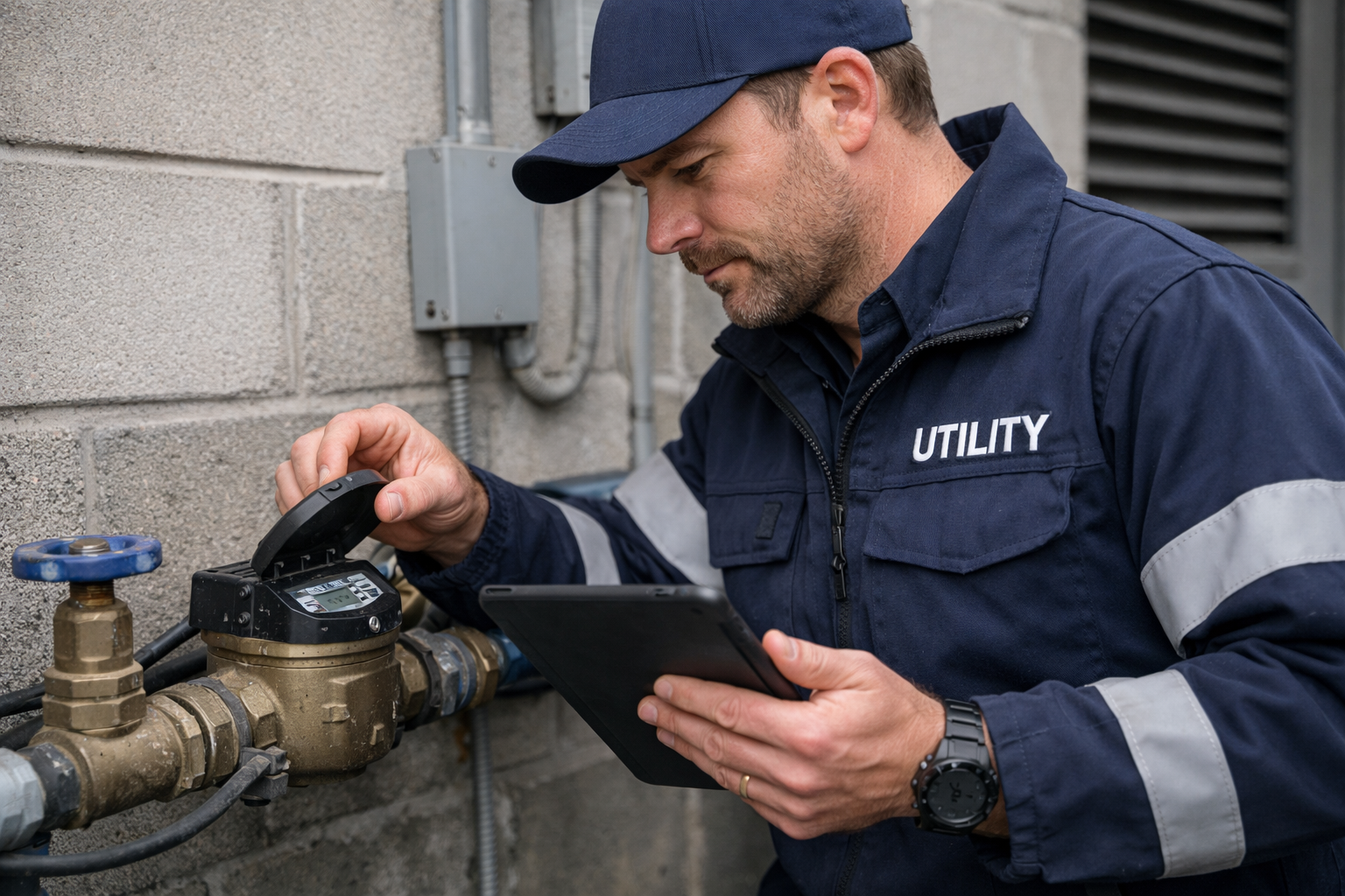 Water utility technician